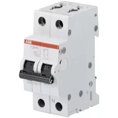   ABB S201-B13NA kismegszakító 1P+N, 13A, B karakterisztika, 6kA (ABB 2CDS251103R0135, S201B13NA)