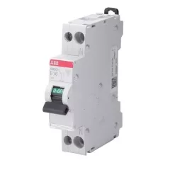   ABB SN201L-C10 kismegszakító 1P+N (1 Modul), 10A, C karakterisztika, 4,5kA (ABB 2CSS245101R0104, SN201LC10)