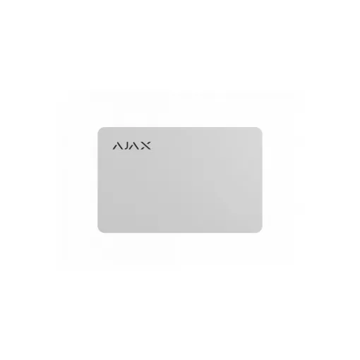 AJAX 23496.89.WH Pass Titkosított érintés nélküli kártya a Keypad Plus-hoz (3db/csomag) fehér