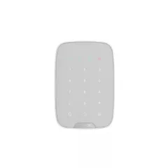   AJAX 26078.83.WH1 KEYPAD PLUS Vezeték nélküli RFID olvasóval ellátott billentyűzet fehér