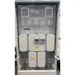   Csatári Plast CSP24.ES146 PVT-K-L Á-V Fm-U egy felhasználói helyes 1xM63.80A+1xV32 mérőszekrény földkábeles, szabadon álló kivitelben, IP65, UV álló, 2015x665x250mm ( PVT-K-L Á-V Fm-U )