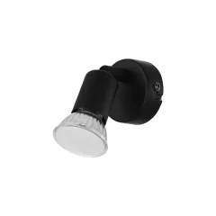  EGLO 32428 BUZZ-LED beltéri spot lámpa, fekete színben, GU10 foglalattal, max 1X2,8W teljesítmény, IP20 védelemmel ( EGLO 32428 )