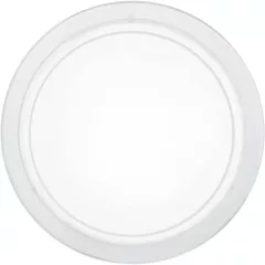   EGLO 83153 PLANET 1, beltéri fali-mennyezeti lámpa, E27 foglalattal, MAX 1X60W teljesítménnyel, fehér / acél lámpatest, IP20, fehér, áttetsző / lakozott üveg búrával, kapcsoló nélkül