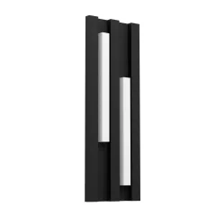   EGLO 900118 FANDINA kültéri fali lámpa, fekete színben, 1000lm, 2X4,2W teljesítménnyel, IP55 védelemmel, 3000K, 5 év garanciával ( EGLO 900118 )