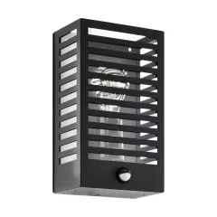   EGLO 900137 ALAMONTE 3 kültéri fali lámpa, fekete színben, E27 foglalattal, max 1X60W teljesítmény, IP44 védelemmel, 2 év garanciával ( EGLO 900137 )