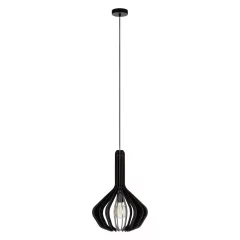   EGLO 900154 VELASCO beltéri függeszték, fekete színben, E27 foglalattal, max 1X40W teljesítmény, IP20 védelemmel, 2 év garanciával ( EGLO 900154 )