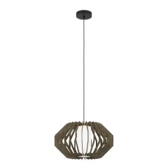   EGLO 900386 RUSTICARIA beltéri függeszték, fekete színben, E27 foglalattal, max 1X40W teljesítmény, IP20 védelemmel, 2 év garanciával ( EGLO 900386 )