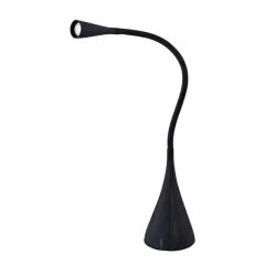   EGLO 94677 SNAPORA, beltéri LED-es asztali lámpa, LED foglalattal, MAX 3,5W teljesítménnyel, 330lm, 3000 K, fekete / műanyag, alumínium lámpatest, IP20, színhőmérséklet szabályzás 3 lépésben, LED nem cserélhető, dimmelős érintőkapcsolóval