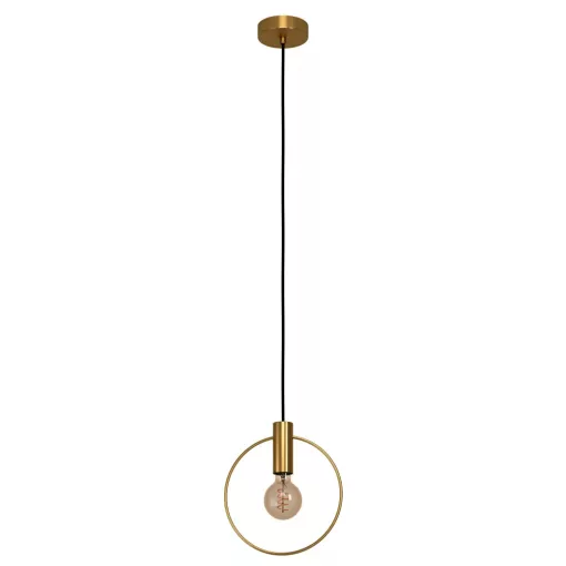 EGLO 98834 MANIZALES beltéri függeszték, csiszolt sárgaréz színben, E27 foglalattal, max 1X40W teljesítmény, IP20 védelemmel, 2 év garanciával ( EGLO 98834 )