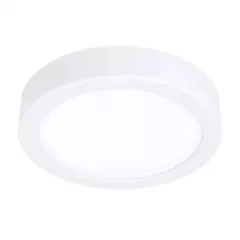   EGLO 99215 FUEVA 5, beltéri LED-es falon kívüli lámpa, LED foglalattal, MAX 10,5W teljesítménnyel, 1200lm, 3000 K, fehér / acél lámpatest, IP20, fehér / műanyag búrával, LED nem cserélhető, kapcsoló nélkül