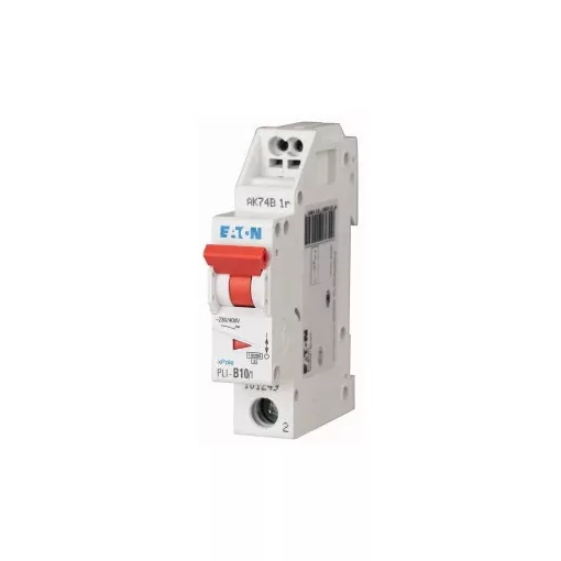 Eaton 101249 PLI-B10/1 Kismegszakító. 1P, 10A, B karakterisztika, 10kA