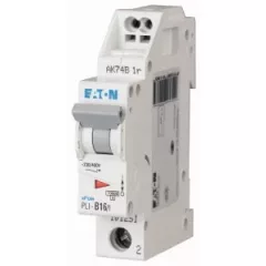   Eaton 101251 PLI-B16/1 Kismegszakító. 1P, 16A, B karakterisztika, 10kA