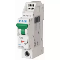   Eaton 101261 PLI-D6/1 Kismegszakító. 1P, 6A, D karakterisztika, 10kA