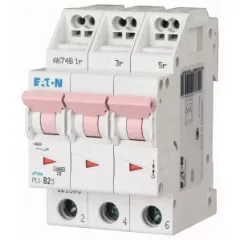   Eaton 101315 PLI-C2/3 Kismegszakító. 3P, 2A, C karakterisztika, 10kA