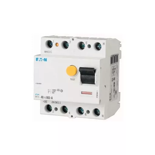 Eaton 102929 PF7-100/4/003-A Áram-védőkapcsoló (Fi-relé) A osztály, 4P, 100A, 30mA