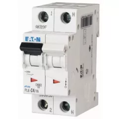 Eaton 106030 PL6-C4/1N Kismegszakító, 6kA 1 pólus+nulla