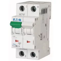 Eaton 106031 PL6-C6/1N Kismegszakító, 6kA 1 pólus+nulla