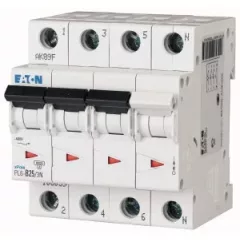 Eaton 106039 PL6-B25/3N Kismegszakító, 6kA 3 pólus+nulla