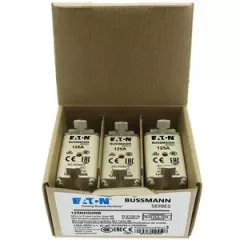   Eaton 125NHG00B NH FUSE 125A 500V GG/GL SIZE 00 NH-betét 125A, DIN 00 méret, 500V AC, gG/gL