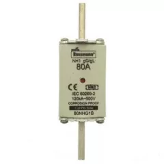   Eaton 125NHG1B NH FUSE 125AMP 500V gG SIZE 1 DUAL IND NH-betét 125A, DIN 1 méret, 500V AC, gG/gL