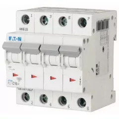   Eaton 165185 PL7-C40/4 Kismegszakító. 4P, 40A, C karakterisztika, 10kA