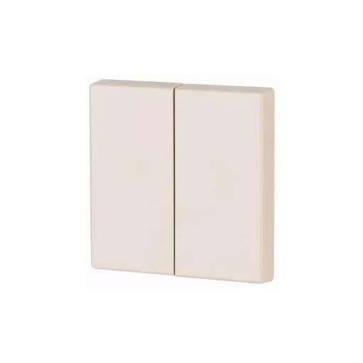 Eaton 172989 CWIZ-02/32 Rockers, neutral, gloss finish, double, Cream