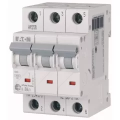   Eaton 194785 HL-B40/3 Kismegszakitó 3P, 40A, B karakterisztika, 4,5 kA (xPole Home HL)