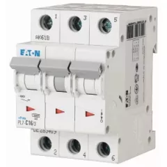   Eaton 263401 PL7-B63/3 Kismegszakító. 3P, 63A, B karakterisztika, 10kA