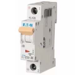   Eaton 264888 PL7-C13/1-DC Kismegszakító. 1P, 13A, C karakterisztika, 10kA