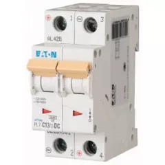   Eaton 264901 PL7-C13/2-DC Kismegszakító. 2P, 13A, C karakterisztika, 10kA