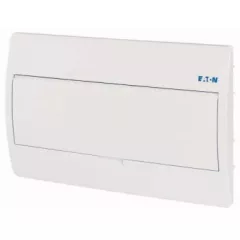   Eaton 281699 BC-U-1/18-TW-ECO, műanyag kiselosztó 18 modul, 1 sor, teli ajtóval IP40 süllyesztett