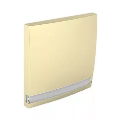   Efapel Logus90 90603 TDU 1-es billentyű élvilágítós kapcsolókhoz arany (Efapel 90603 T DU)