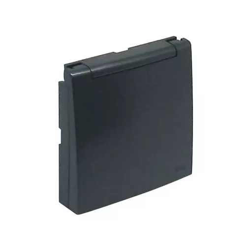 Efapel Logus90 90634 TIS fedlap dugaljakhoz szürke, IP44, gyermekvédelemmel (Efapel 90634 T IS)