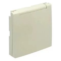   Efapel Logus90 90634 TMF fedlap dugaljakhoz elefántcsont, IP44, gyermekvédelemmel (Efapel 90634 T MF)
