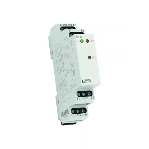 ELKO EP MR-42/UNI Léptető impulzusrelé 2x 16 A/AC1 váltóérintkezővel, AC/DC 12–240 V (AC 50–60 Hz) (1591)