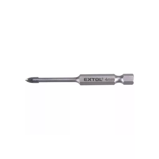 EXTOL PREMIUM 8801884 fúró üvegre, kerámiára és csempére, keményfém lapkás; 4×70mm, 1/4" hatszög befogás ( 8801884 )