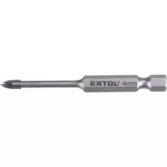   EXTOL PREMIUM 8801886 fúró üvegre, kerámiára és csempére, keményfém lapkás; 6×80mm, 1/4" hatszög befogás ( 8801886 )