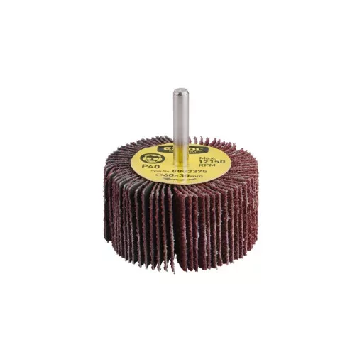EXTOL PREMIUM 8803376 lamellás csiszoló, csapos, 6 mm befogás, Alu-Oxid, 60×30mm; P60, max.: 12.150 ford./perc ( 8803376 )
