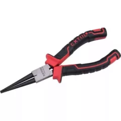   EXTOL PREMIUM 8813189 kerek csőrű fogó; 160mm duál  vörös/fekete, TPR nyél, akasztós szerszámtartó ( 8813189 )