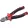EXTOL PREMIUM 8813197 oldalcsípő fogó, 190mm, duál vörös/fekete TPR nyél, 20% extra erőkifejtés, akasztós szerszámtartó ( 8813197 )