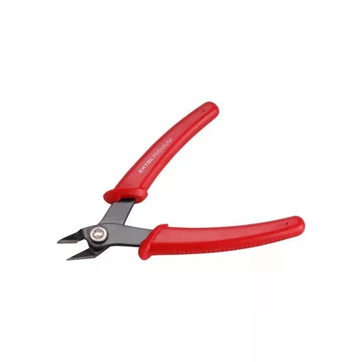 EXTOL PREMIUM 8831110 műszerész oldalcsípő fogó, mini, 130 mm, HRC 52-55, átvágható drót max.: réz: 2mm, acél:1mm ( 8831110 )