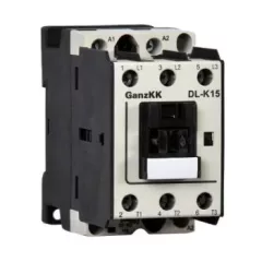   GANZ KK DL-K15 3 pólusú mágneskapcsoló, 125V, 15kW (AC-3 400V), 45×78×97mm ( GANZ 530-0002-270-DL )