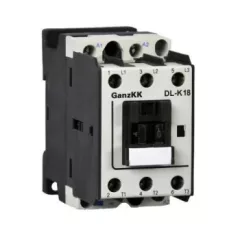   GANZ KK DL-K18 3 pólusú mágneskapcsoló, 24V, 18kW (AC-3 400V), 45×78×97mm ( GANZ 630-0002-010-DL )