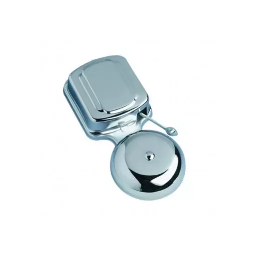 GAO Csengő, iskolacsengő, 2 tekercses, 8-12V, 85dB, króm ( 04015 )