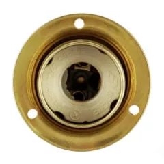   GAO Foglalat E14, csillárfoglalat gyűrűvel, fém bliszteres ( 0503080555 )