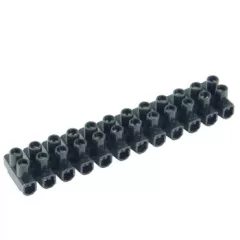   GAO Sorkapocs 2 csavaros 2.5-6/10 mm 12p fekete ( 0518409777 )