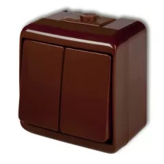 GAO Aquastar csillárkapcsoló, IP54, barna ( 22031B )