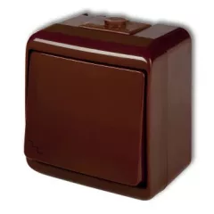 GAO Aquastar váltókapcsoló, IP54, barna ( 22041B )