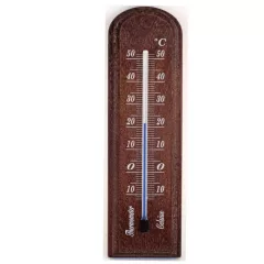 GAO Hőmérő beltéri fa 40x150mm mahagóni ( 3000075 )