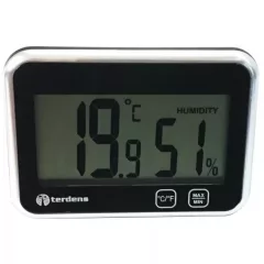  GAO Hőmérő/higrométer digitális, min/max memória fekete ( 3003632 )